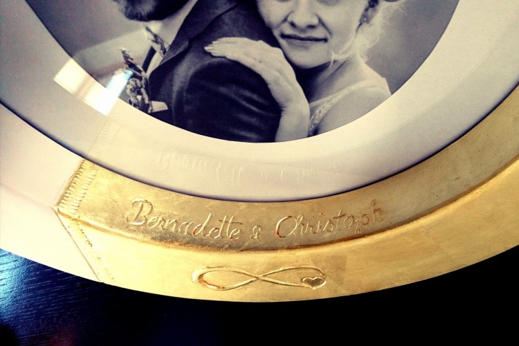 Bilderrahmen für Hochzeitsbild